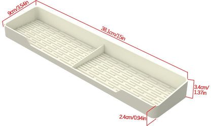 Magnetic hob rack, kitchen storage rack, magnetic silicone spice rack over the stove, decorative storage V1189-WXFBOL-16-1