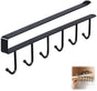 Storage rack - hooks - multifunctional hooks - nail-free hooks - storage accessories - suitable for cabinets, V1189-WXFBOL-160-1