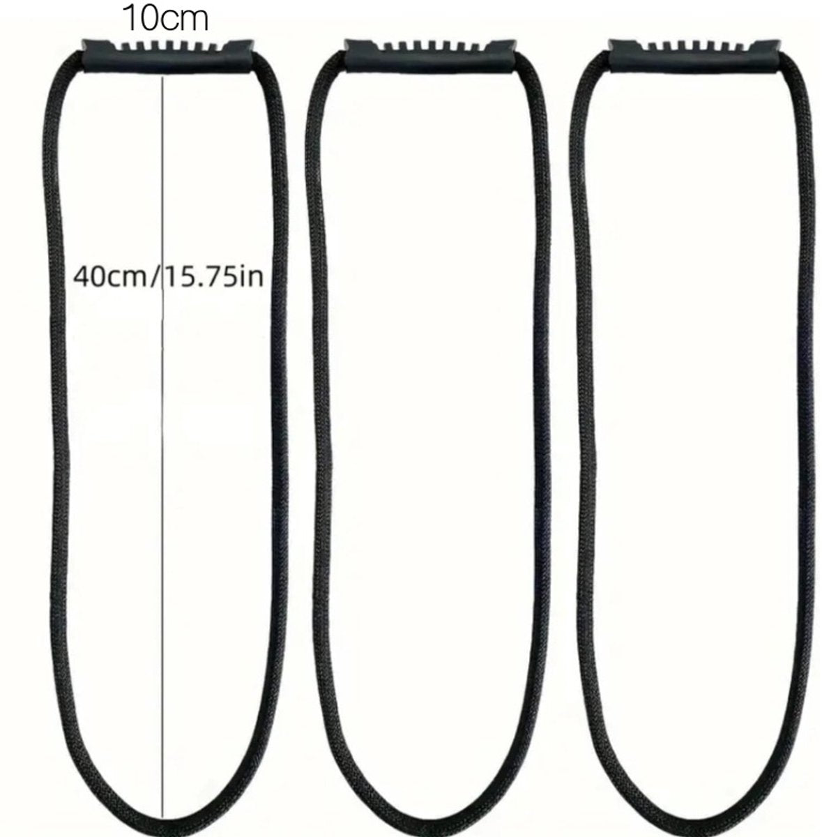 4 pieces - Cable management strap - Cable management strap - Carrying rope - Handle - Storage rope - Storage V1189-WXFBOL-161-1