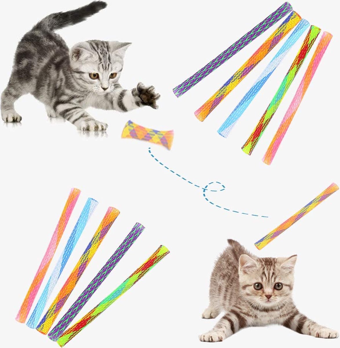 Boinks Springs - 10 Cat Springs - Springs - Various Colors V1189-WXFBOL-163-1