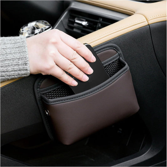 Car storage bag - 18*15*5.5 cm - Car storage bag - Storage - Universal car storage bag - Self-adhesive V1189-WXFBOL-18-2