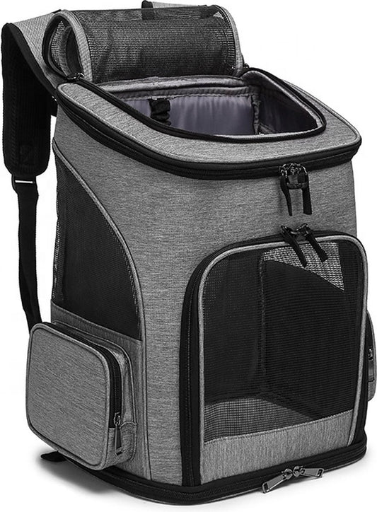 Luxury Dog & Cat Trolley | For Small Dog or Cat | Dog Backpack | Dog Buggy | Cat Travel Carrier V1189-WXFBOL-19-1