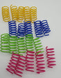 Springs Cat Toys - 20 Cat Feathers in 4 Colors - Spirals V1189-WXFBOL-2-1