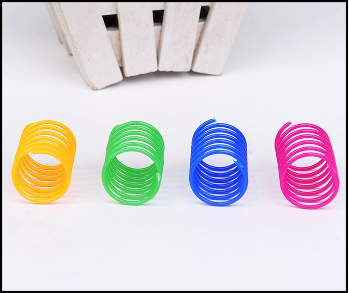 Cat Toys | Cat Springs | Cat Jumping Springs | Spring | Cat Spring | Set of 4 V1189-WXFBOL-20-1