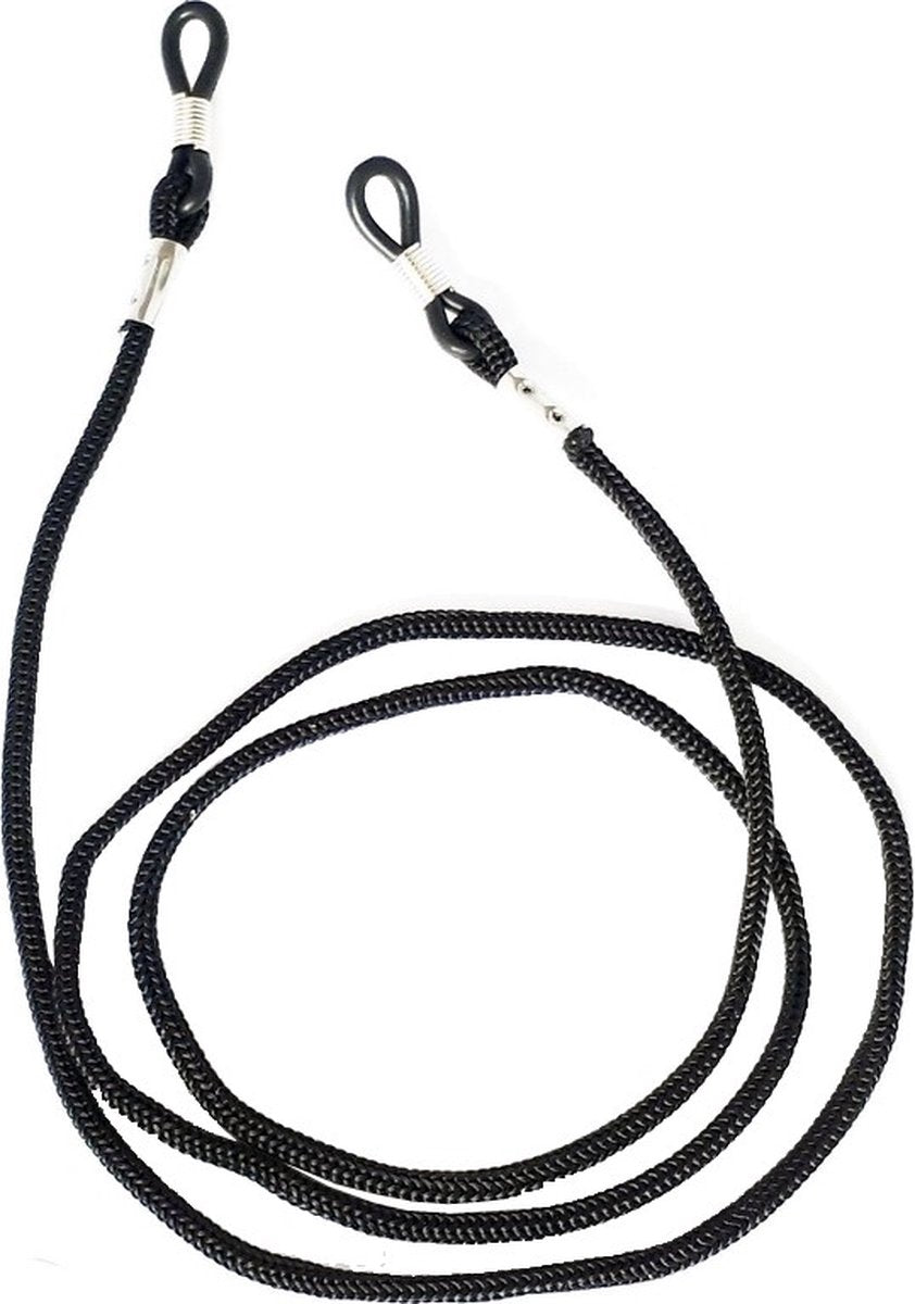 Pieces - Glasses Cord - Sunglasses String - Small Glasses Cord - Glasses Cord - Rubber Loop - Black V1189-WXFBOL-21-1