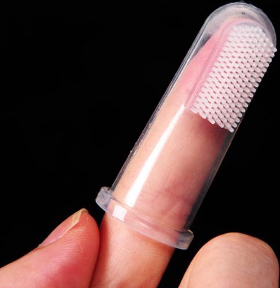 Finger Toothbrush - 2 x V1189-WXFBOL-22-1