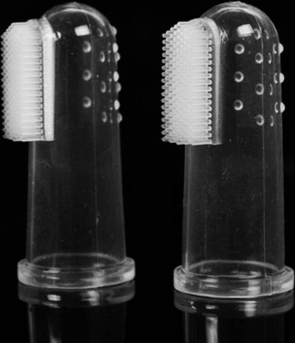 Finger Toothbrush - 2 x V1189-WXFBOL-22-1
