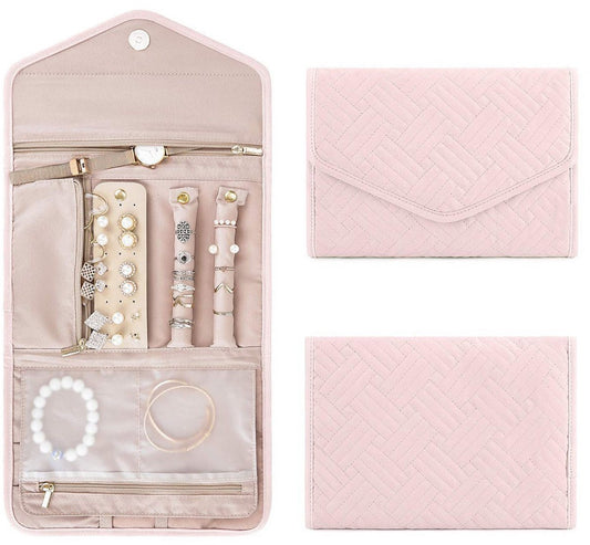 1 piece jewelry storage bag - portable jewelry bag Suitable for earrings - Storage accessories - Jewelry V1189-WXFBOL-28-1