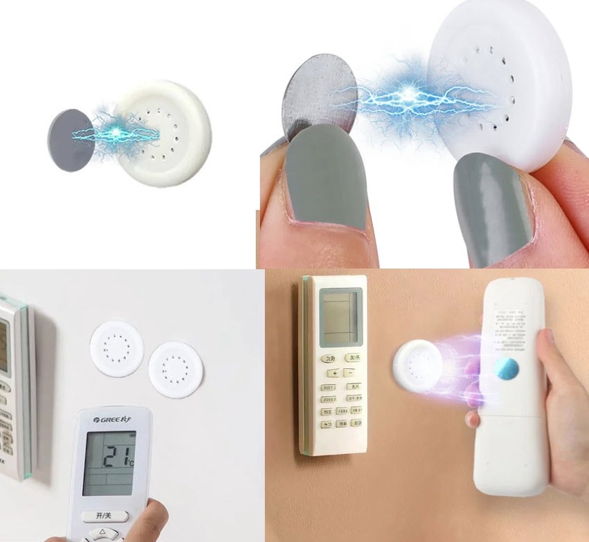 Togadget - Magnetic Wall Mount - Mount for items - Space-saving holder - Storage accessories with magnets V1189-WXFBOL-29-1