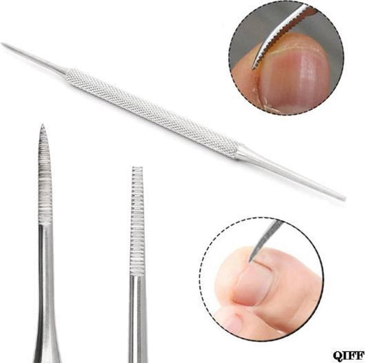 Toenail File - Nail Lifter - Ingrown - Dirt - Fungal Nail - Care - Stainless Steel - 1 piece V1189-WXFBOL-31-1