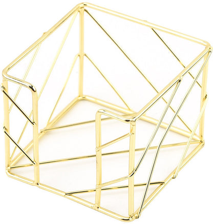 Sticky Note Organizer - Storage Rack - Metal Storage Rack - Creative Openwork Note Box - Desk Storage V1189-WXFBOL-32-1