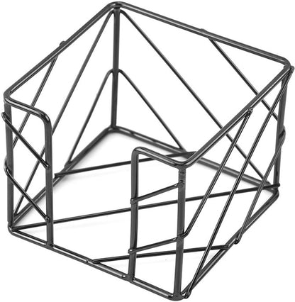 Sticky Note Organizer - Storage Rack - Metal Storage Rack - Creative Openwork Note Box - Desk Storage V1189-WXFBOL-33-1