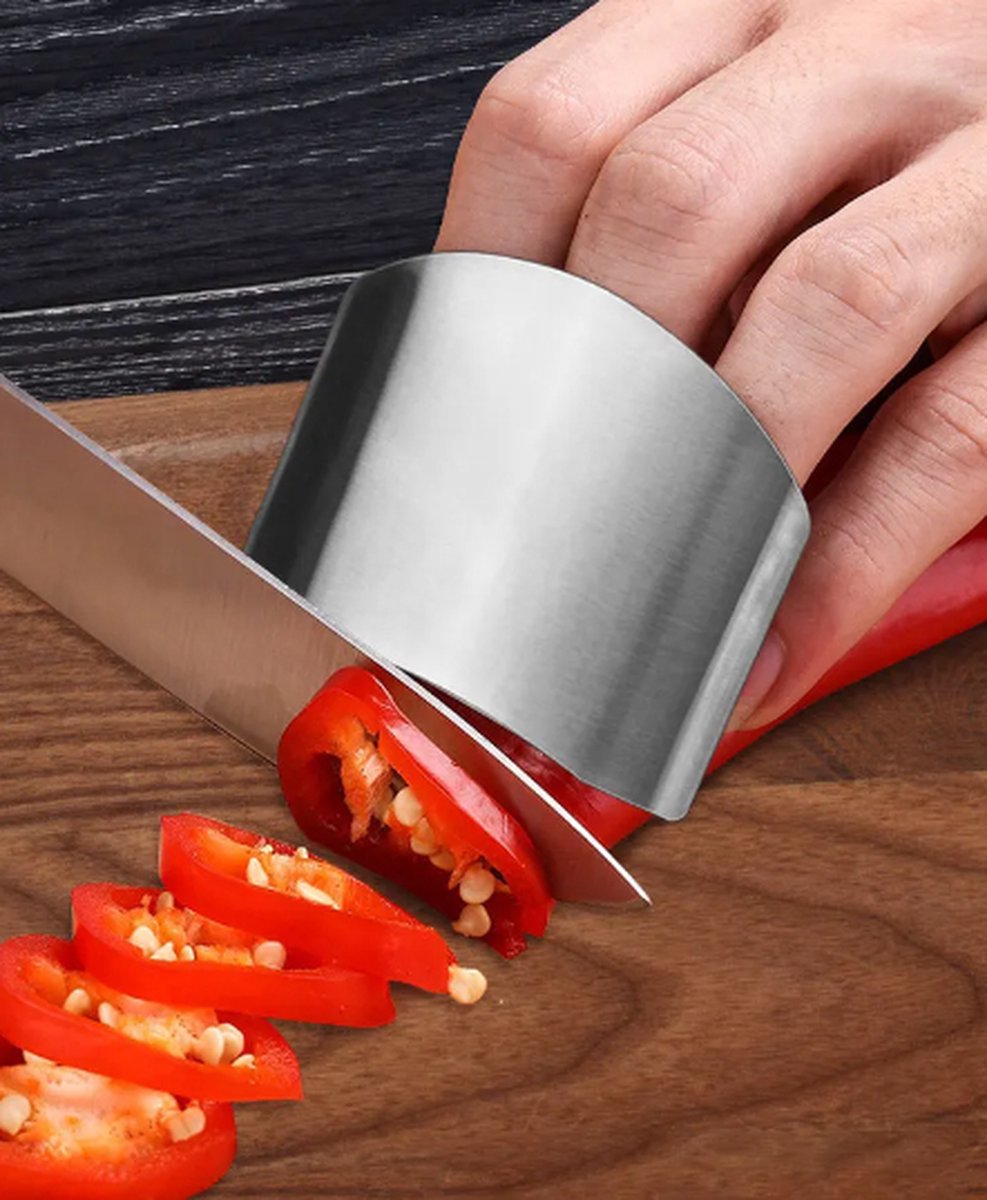 Finger Protector | Dishwasher Safe | Stainless Steel | Extra Stable V1189-WXFBOL-41-1