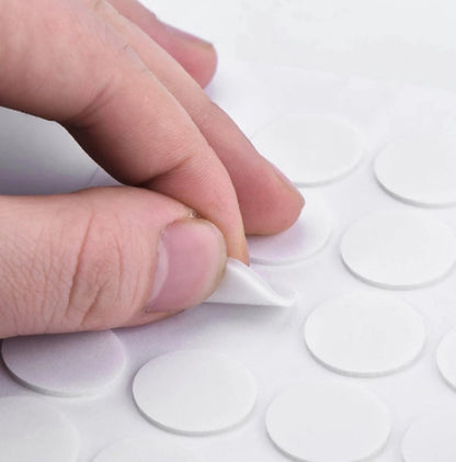 Double-Sided Glue Dots Candle Wick Stickers - 18 mm - 100 Stickers V1189-WXFBOL-43-1