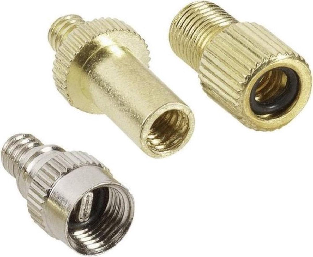 Adapter for bicycle valve - 3-piece - bicycle valve - adapter V1189-WXFBOL-45-1