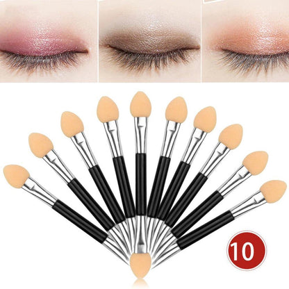 Eyeshadow Brush Set 10 Pieces | Eyeshadow Applicator | For Applying Eyeshadow V1189-WXFBOL-50-1