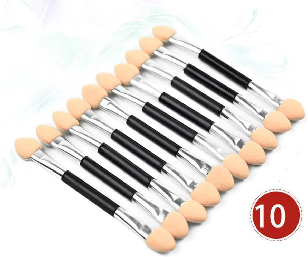 Eyeshadow Brush Set 10 Pieces | Eyeshadow Applicator | For Applying Eyeshadow V1189-WXFBOL-50-1