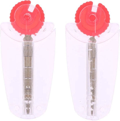 2x Flint Dispenser With Wick | 12 Flints | 2 Wicks V1189-WXFBOL-53-1