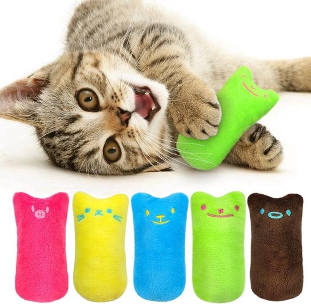 Catnip Plush Toy | Cat Toys | Catnip | Cat Toys | BLUE V1189-WXFBOL-54-1