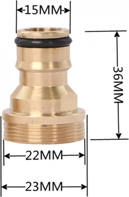Kitchen Faucet Adapter | Universal | Tap Adapter | For Connecting a Hose | Faucet Connector V1189-WXFBOL-57-1