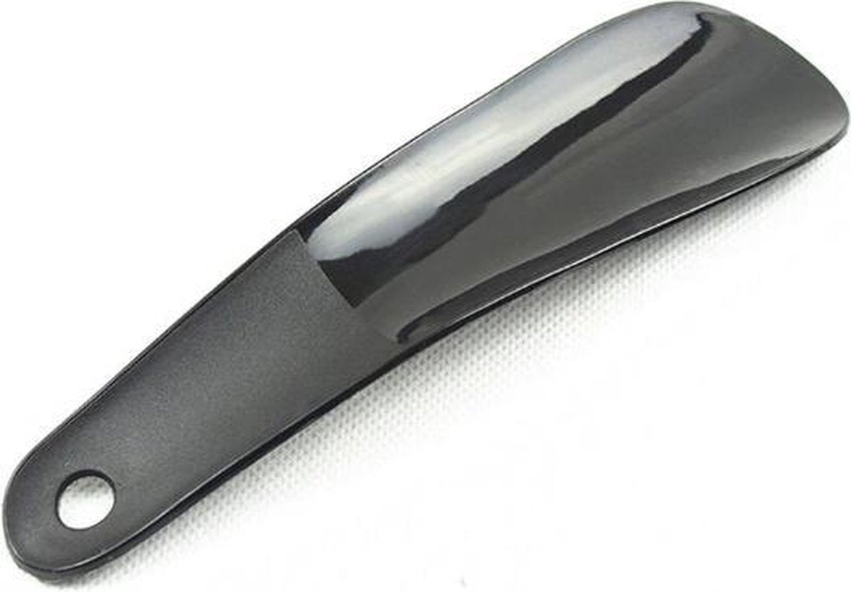 Plastic Shoehorn 16 CM | Shoe Entry Aid | Shoe Accessories | BLACK V1189-WXFBOL-61-1