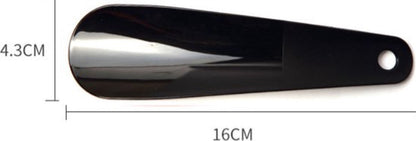 Plastic Shoehorn 16 CM | Shoe Entry Aid | Shoe Accessories | BLACK V1189-WXFBOL-61-1