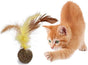 Catnip Ball with Feather | Fun & Tasty Cat Toy | Toys for Cats V1189-WXFBOL-62-1
