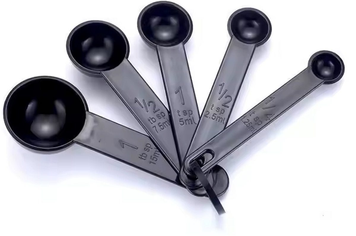 Measuring Spoon Set 5 Pieces | Kitchen Utensils | Measuring Spoon | pink V1189-WXFBOL-63-2