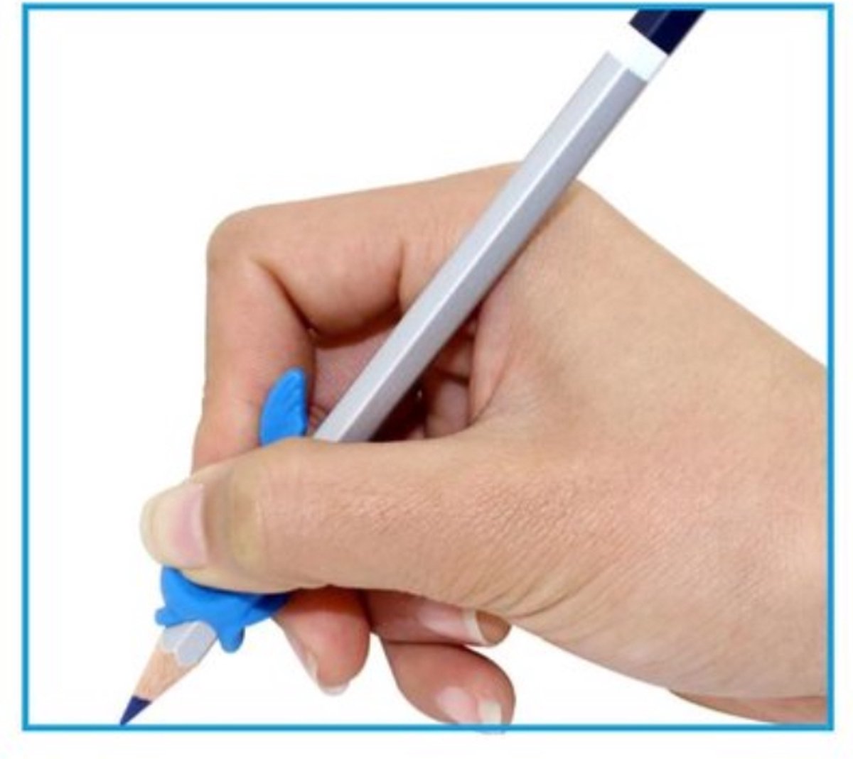Pencil Grip | Drawing Aid | Pen Grip Aid | Various Colors | 3 Pieces V1189-WXFBOL-65-1