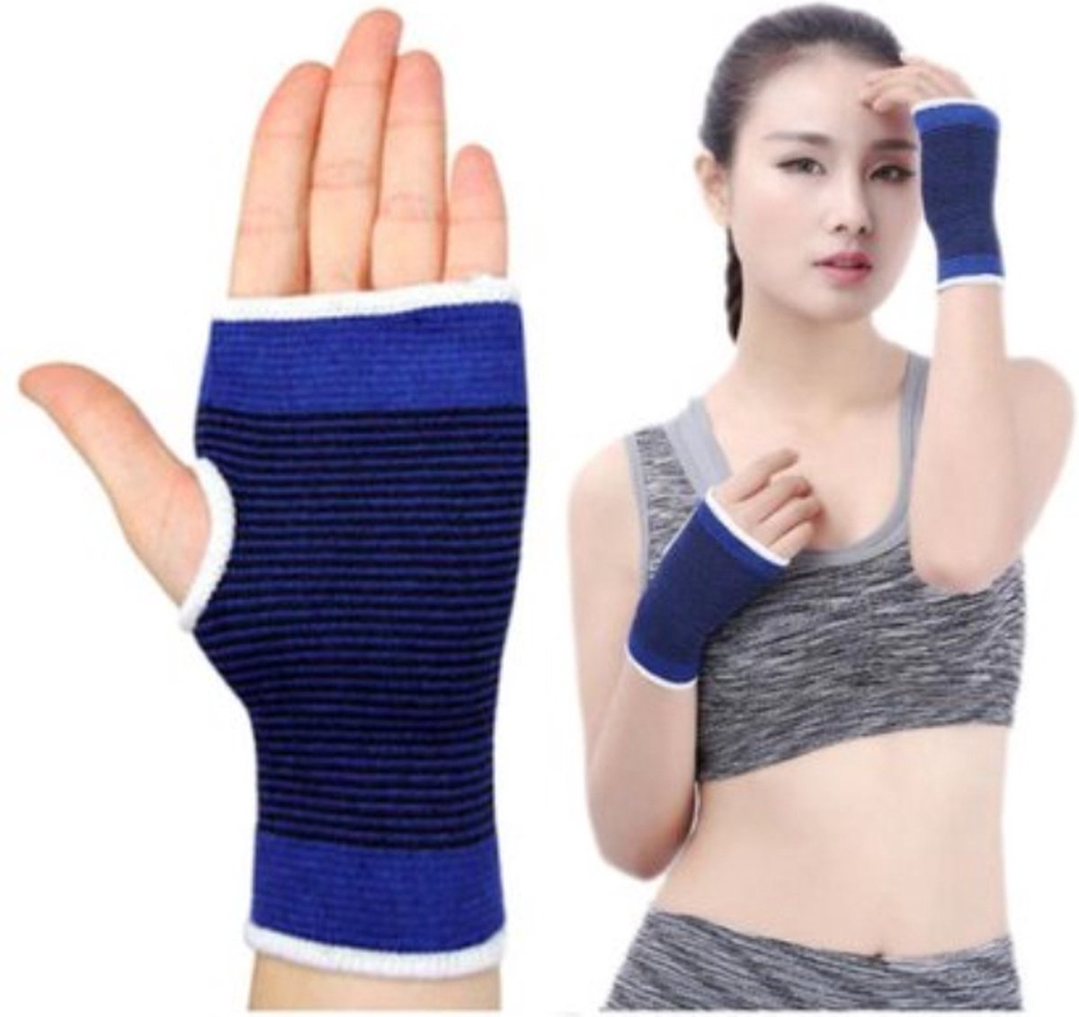 Wrist Brace | Wrist Support | Bandage | Injury | Wrist Support | Left & Right ( 1 Pair ) | Hand Protection | V1189-WXFBOL-70-1