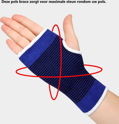 Wrist Brace | Wrist Support | Bandage | Injury | Wrist Support | Left & Right ( 1 Pair ) | Hand Protection | V1189-WXFBOL-70-1