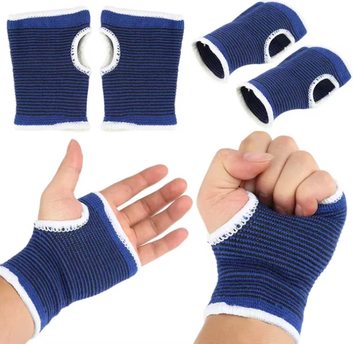 Wrist Brace | Wrist Support | Bandage | Injury | Wrist Support | Left & Right ( 1 Pair ) | Hand Protection | V1189-WXFBOL-70-1
