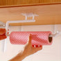 Kitchen Roll Hanger | Kitchen Roll Holder | Kitchen Roll Holder | Foil Holder | Self-Adhesive | White V1189-WXFBOL-75-1