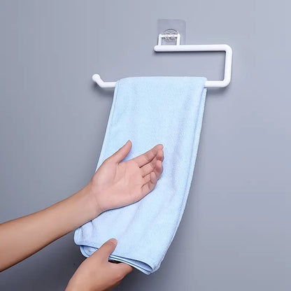 Kitchen Roll Hanger | Kitchen Roll Holder | Kitchen Roll Holder | Foil Holder | Self-Adhesive | White V1189-WXFBOL-75-1