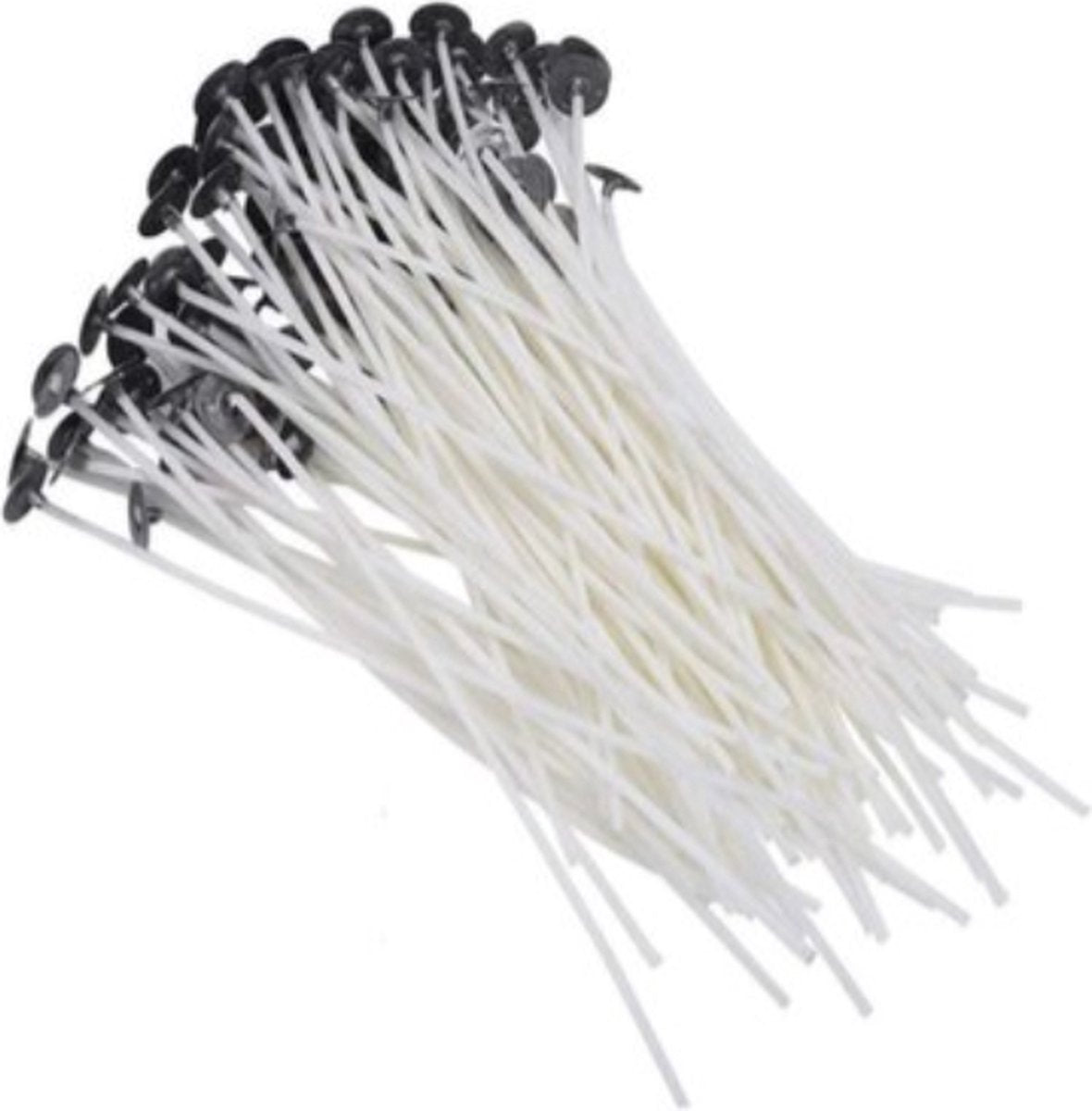 Candle wick - For making your own candles, 15 cm - 20 pieces V1189-WXFBOL-84-1