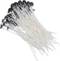 Candle wick - For making your own candles, 15 cm - 20 pieces V1189-WXFBOL-84-1