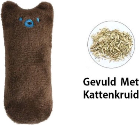 Catnip Plush Toy | Cat Toys | Catnip | Cat Toys | BROWN V1189-WXFBOL-86-1