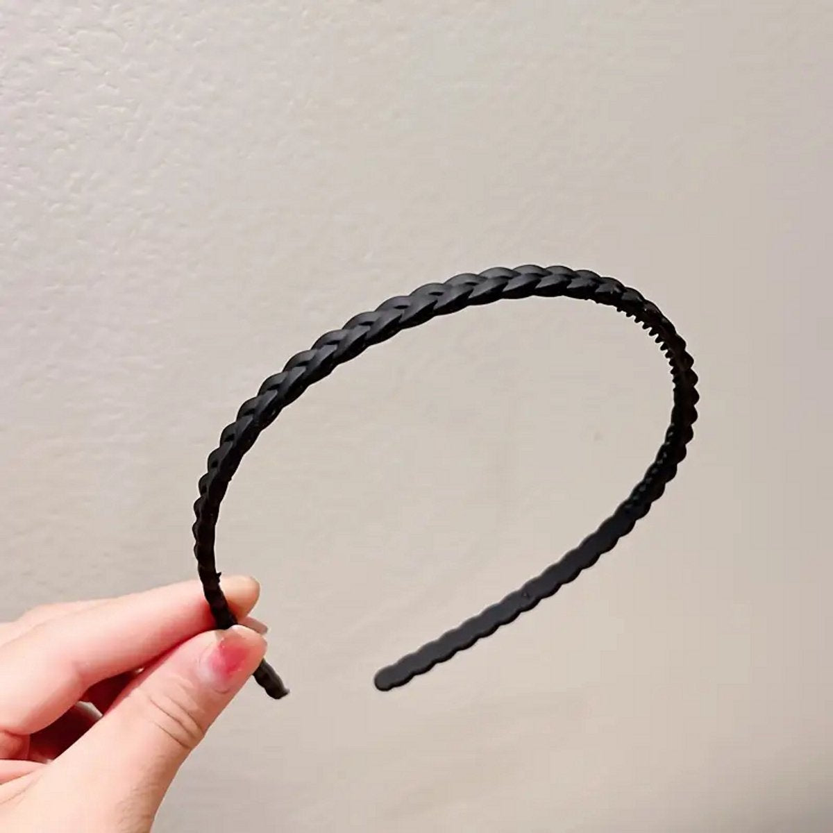 Headband | Sports Headband | Headband | Unisex | Black V1189-WXFBOL-88-1