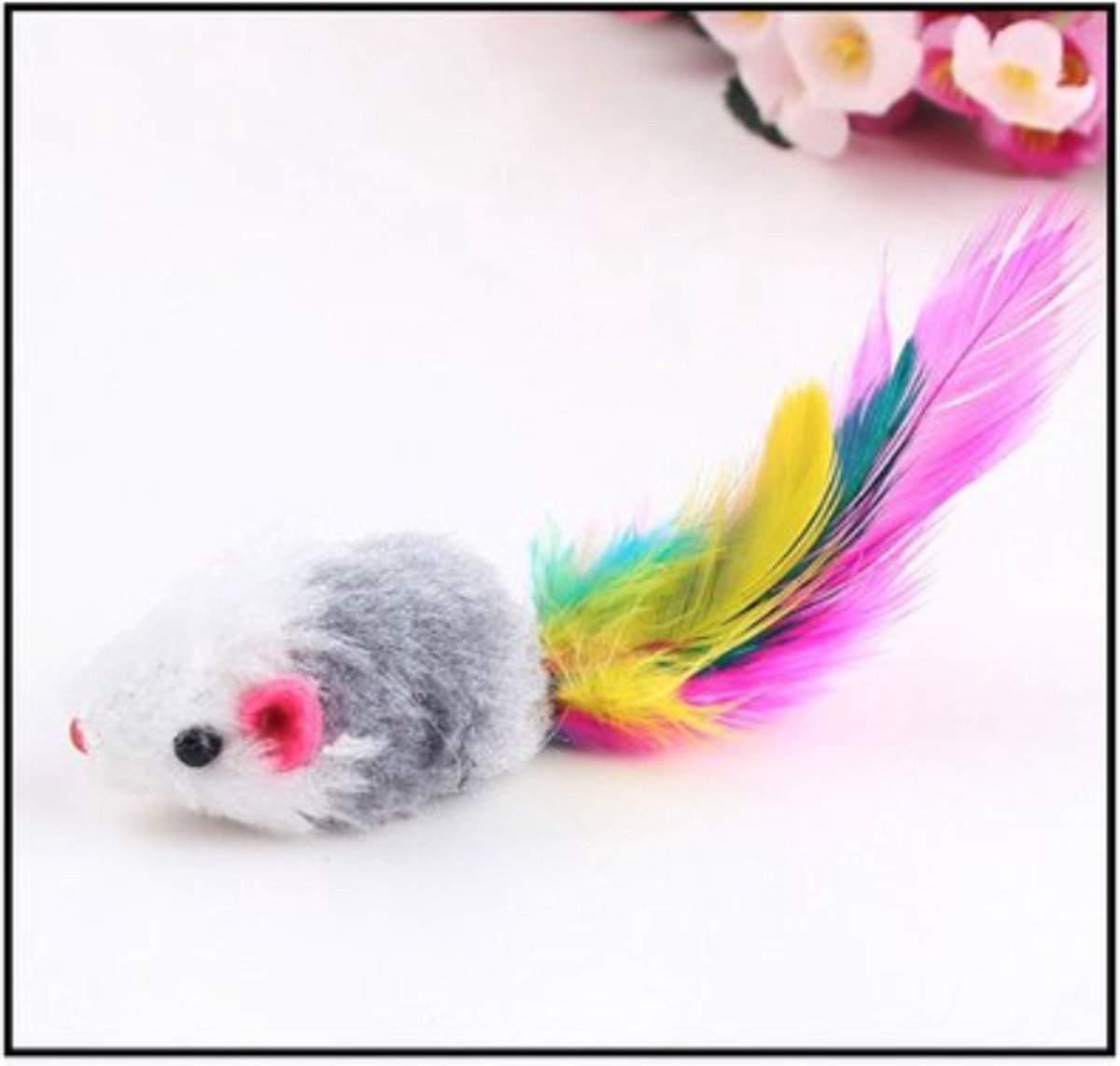 10x Plush Toy Mouse | Cat Toys | Toy Mice | Play Mouse V1189-WXFBOL-89-1
