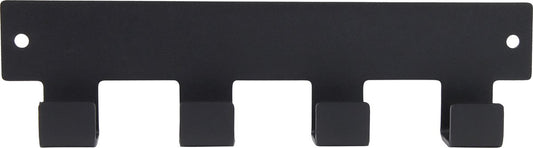 Marcellis - 1x Industrial towel hook - towel holder - hanging hook - 4 hooks - stainless steel V1189-WXFBOL-98-5