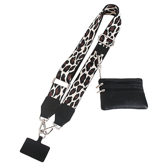 Phone Strap with Zippered Pouch, 2024 New Clip and Go Strap for Phone with Wallet Crossbody, Cross Body Phone V1189-WXFWAL-20260319-00001