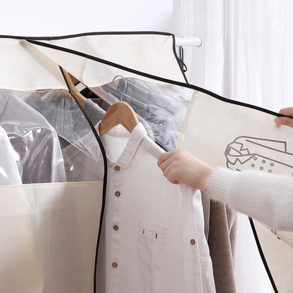 Dustproof Clothes Rack Cover Expandable Hanging Closet Cover Shoulder Dust Cover Clothes Protector for Coats V1189-WXFWAL-20260319-00010