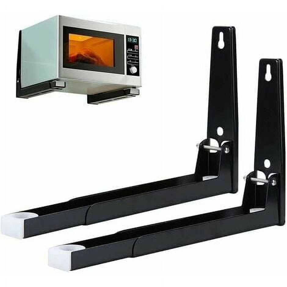 Microwave Stand with Arm, Steel Microwave Stand, Wall Mounted Microwave Stand, Wall Mount Shelf for Microwave V1189-WXFWAL-20260319-00039