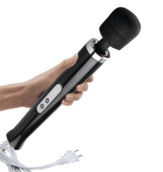 Tutuviw 10 Speeds Wired Powerful Handheld Electric Back Massager with Strong Vibrations, Personal Therapy V1189-WXFWAL-20260319-00058
