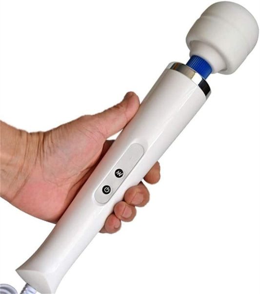 Tutuviw 10 Speeds Wired Powerful Handheld Electric Back Massager with Strong Vibrations, Personal Therapy V1189-WXFWAL-20260319-00061