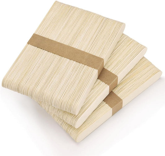 Wooden Sticks for Crafts,Wooden Ice Cream Sticks,Creative Popsicle Sticks,Natural Wood Popsicle V1189-WXFWAL-20260319-00062