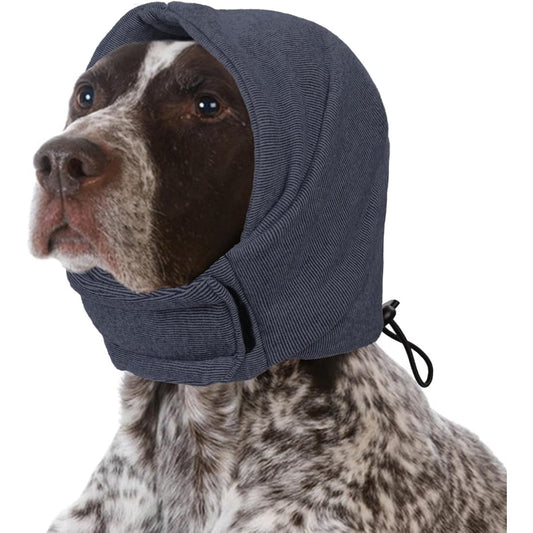 Tingzi Dog Calming Hoodie, No Flap Ear Wraps for Dogs Anxiety Relief, Dog Ear Muffs Noise Protection for V1189-WXFWAL-20260319-00068