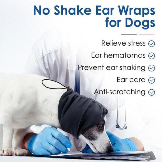 Tingzi Dog Calming Hoodie, No Flap Ear Wraps for Dogs Anxiety Relief, Dog Ear Muffs Noise Protection for V1189-WXFWAL-20260319-00068