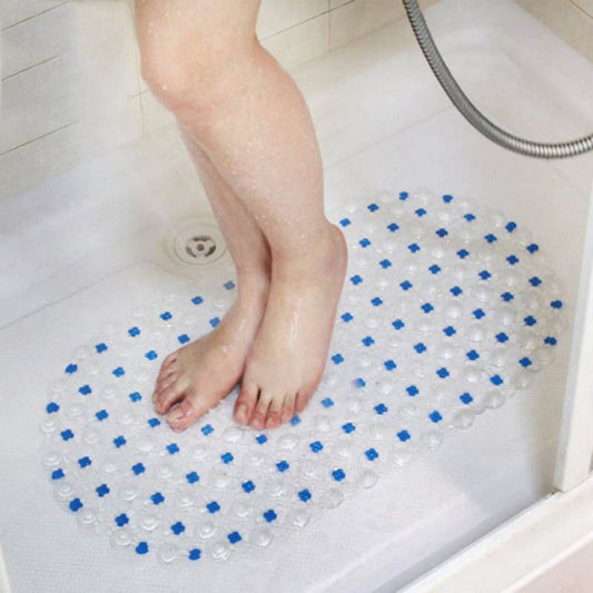 Shower Mats Non Slip Without Suction Cups, 15x 26.8 Inch, PVC Bathroom Mats, Bath Mats for Shower and V1189-WXFWAL-20260319-00117
