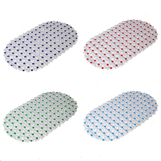 Shower Mats Non Slip Without Suction Cups, 15x 26.8 Inch, PVC Bathroom Mats, Bath Mats for Shower and V1189-WXFWAL-20260319-00117